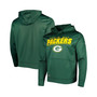 Men's Green Green Bay Packers Combine Authentic Stated Logo Pullover Hoodie