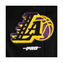 Men's Black Los Angeles Lakers Mash Up Capsule Sweatpants