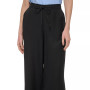 Women's Drawstring Pull-On Wide-Leg Pants