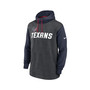 Men's Heathered Charcoal, Navy Houston Texans Surrey Legacy Pullover Hoodie