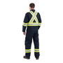 Men's Short Safety Striped Unlined Coverall