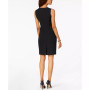 Women's Crew-Neck Sheath Dress