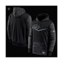 Men's Black New York Jets RFLCTV Chevron Pullover Hoodie