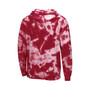 Men's Crimson Tuskegee Golden Tigers Tie-Dye Pullover Hoodie