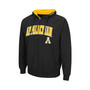 Men's Black Appalachian State Mountaineers Arch Logo 3.0 Full-Zip Hoodie