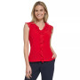 Women's Ruffle Trim V-Neck Blouse