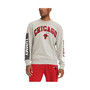 Men's Gray Chicago Bulls James Patch Pullover Sweatshirt