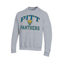 Men's Heather Gray Pitt Panthers High Motor Pullover Sweatshirt