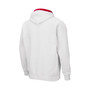 Men's White Maryland Terrapins Arch and Logo 3.0 Full-Zip Hoodie