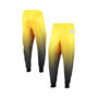 Men's Gold Pittsburgh Steelers Gradient Jogger Pants