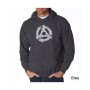 Men's Word Art Hoodie - Record Adapter