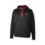 Men's Black Texas A&M Aggies Luge 3.0 Quarter-Zip Hoodie