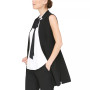 Sleeveless Lapel Vest