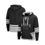 Men's Black Iowa State Cyclones Lace Up 3.0 Pullover Hoodie