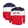 Men's Navy, Red Boston Red Sox Big and Tall Pullover Sweatshirt