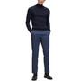 Men's Melange Stretch Slim-Fit Trousers
