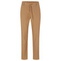 Men's Slim-Fit Paper-Touch Stretch Cotton Trousers