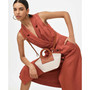 Women's Sleeveless Double-Breasted Trench Maxi Dress