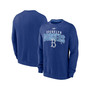 Men's Royal Brooklyn Dodgers Cooperstown Collection Team Shout Out Pullover Sweatshirt