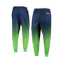 Men's College Navy Seattle Seahawks Gradient Jogger Pants