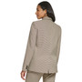 Women's Houndstooth One-Button Jacket