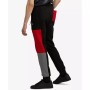 Men's Big and Tall Color Block Party Fleece Joggers