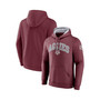 Men's Branded Maroon Texas A&M Aggies Arch and Logo Tackle Twill Pullover Hoodie