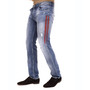 Men's Modern Stripe Denim Jeans