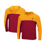 Men's Cardinal Iowa State Cyclones Flick Quarter-Zip Hoodie Windshirt
