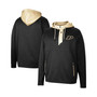 Men's Black Purdue Boilermakers Luge 3.0 Quarter-Zip Hoodie