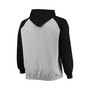 Men's Heathered Gray, Black San Francisco Giants Big and Tall Raglan Pullover Hoodie