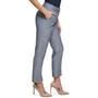 Women's Front-Vent Mid-Rise Straight-Leg Pants