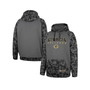 Men's Charcoal Georgia Bulldogs OHT Military-Inspired Appreciation Camo Stack Raglan Pullover Hoodie