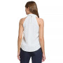 Women's Sleeveless Mock-Neck Scarf Top