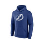 Men's Branded Blue Tampa Bay Lightning Primary Logo Pullover Hoodie