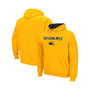 Men's Gold Southern Miss Golden Eagles Arch and Logo Pullover Hoodie