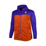 Men's Royal, Orange New York Mets Big and Tall Yoke Full-Zip Hoodie