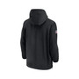 Men's Black Cincinnati Bengals Sideline Quarter-Zip Hoodie