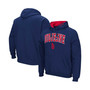 Men's Blue Duquesne Dukes Arch & Logo Pullover Hoodie