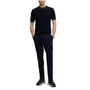 Men's Two-Tone Regular-Fit Trousers
