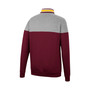 Men's Maroon, Heather Gray Minnesota Golden Gophers Be the Ball Quarter-Zip Top