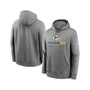 Men's Heathered Gray Green Bay Packers Local Pullover Hoodie