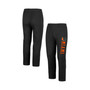 Men's Black Orange Miami Hurricanes Fleece Pants
