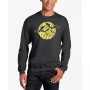 Men's Halloween Bats Word Art Crewneck Sweatshirt