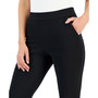 Women's Crosshatch Slim-Leg Ankle Pants