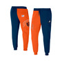Men's NFL X Staple Orange, Black Chicago Bears Split Logo Fleece Pants