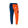 Men's NFL X Staple Orange, Black Chicago Bears Split Logo Fleece Pants