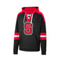 Men's Black NC State Wolfpack Lace-Up 4.0 Pullover Hoodie