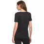 Women's Metallic-Trim Scoop-Neck Pocketed T-Shirt