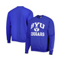 Men's Royal BYU Cougars High Motor Pullover Sweatshirt
